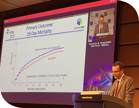 Dr. Alexandre Biasi Cavalcanti no ESICM