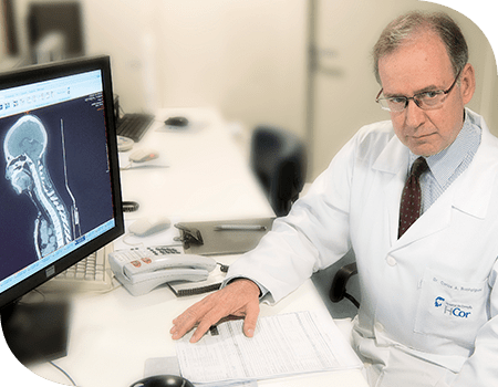 Prof. Dr. Carlos Alberto Buchpiguel faz exame de PET