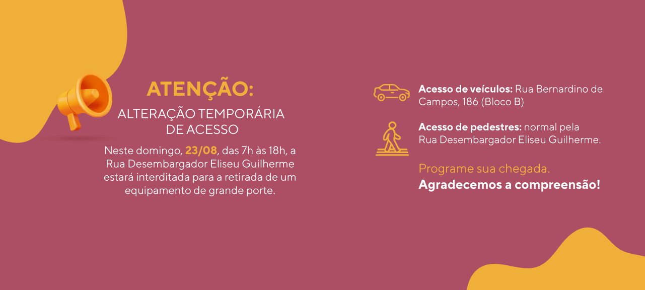 Alteração Temporária de Acesso